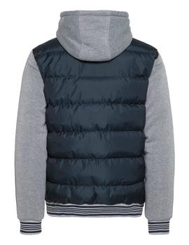 Cazadora Blend Mangas Algodon marina