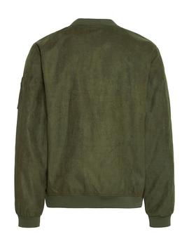 Cazadora Blend Bomber verde