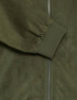 Cazadora Blend Bomber verde