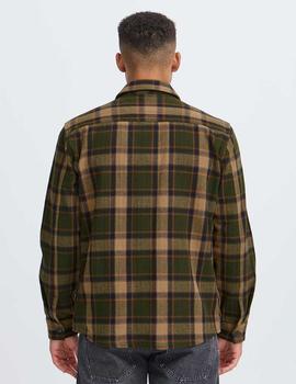 Sobrecamisa Blend Cuadros verde