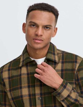 Sobrecamisa Blend Cuadros verde