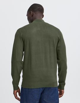 Jersey Blend Cremallera verde