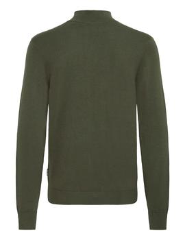 Jersey Blend Cremallera verde