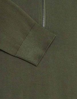 Jersey Blend Cremallera verde