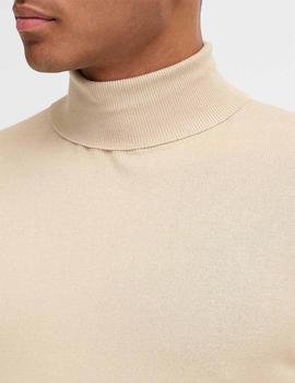 Jersey Blend Cuello beige