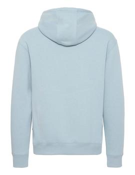 Sudadera Blend Basic Logo aqua