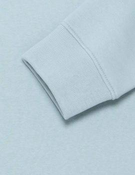 Sudadera Blend Basic Logo aqua