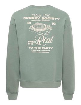 Sudadera Blend Peat verde