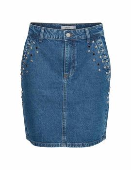 Falda B.Young Tachas Vaquera