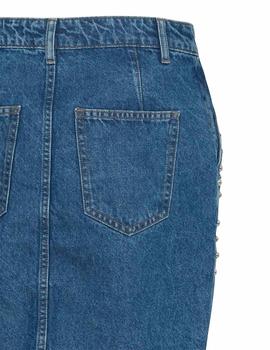 Falda B.Young Tachas Vaquera