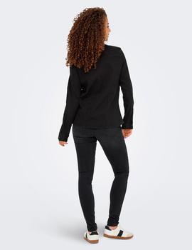 Camisa Only Sasia vaquera negra