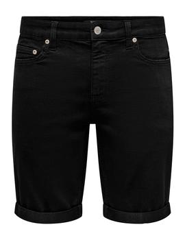 Bermuda Only&Sons Ply negra