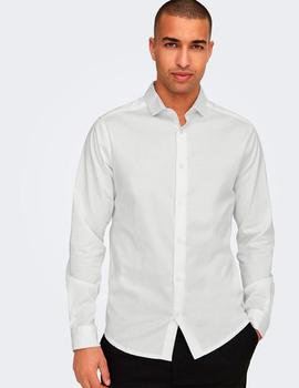 Camisa Only&Sons Jordan blanca