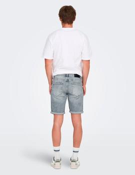 Bermuda Only&Sons Ply gris