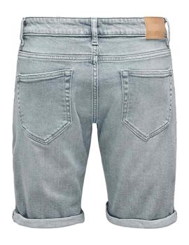 Bermuda Only&Sons Ply gris