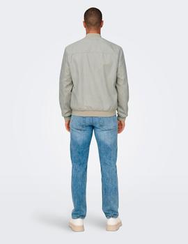 Cazadora Only&Sons Lucas gris