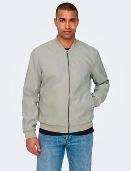 Cazadora Only&Sons Lucas gris