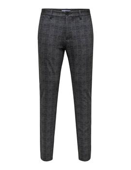 Pantalon Only&Sons Mark Cuadros negro