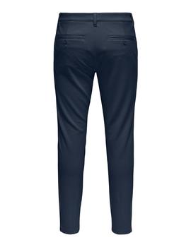 Pantalon Only&Sons Mark Cuadros negro