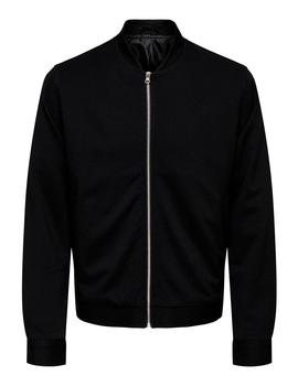 Chaqueta Only&Sons Mark Bomber negra