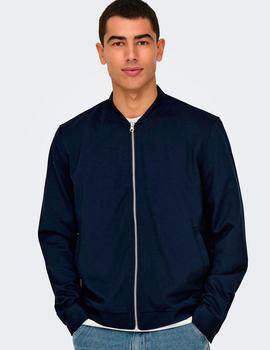 Chaqueta Only&Sons Mark Bomber marina