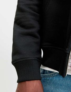 Chaqueta Jack&Jones Norrebro Cremallera negra