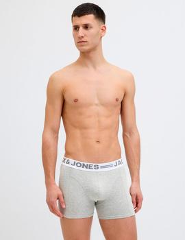 Gallumbos Jack&Jones Sense Pack-3 rojo,marino,gri