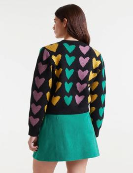 Jersey Compañia Corazones negro