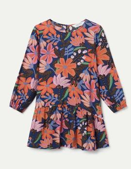 Vestido Compañia Flores negro