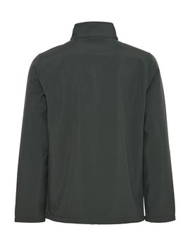 Chaqueta Blend Cremallera verde