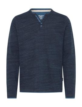 Camiseta Blend Botones marina