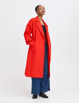 Abrigo Ichi Paño rojo