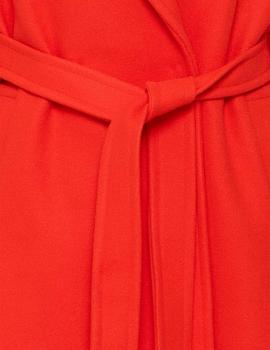 Abrigo Ichi Paño rojo