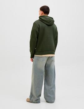 Sudadera Jack&Jones Logo verde