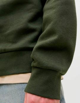 Sudadera Jack&Jones Logo verde