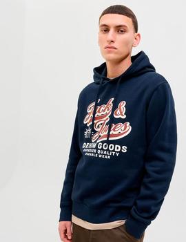 Sudadera Jack&Jones Logo marina