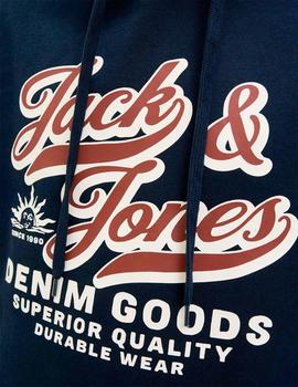 Sudadera Jack&Jones Logo marina