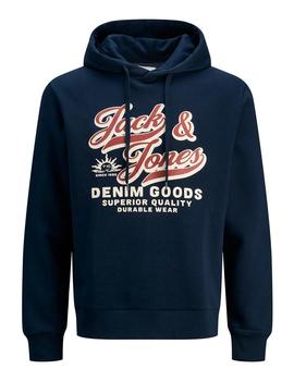 Sudadera Jack&Jones Logo marina