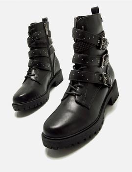 Botin Mustang Chica negro