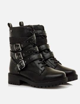 Botin Mustang Chica negro