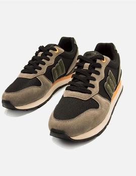 Zapas Mustang Chico negra/gris