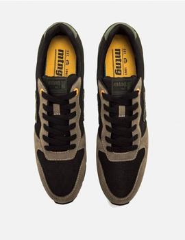 Zapas Mustang Chico negra/gris