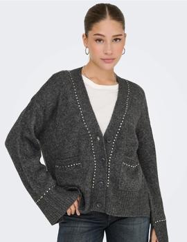 Chaqueta Only Tachas gris