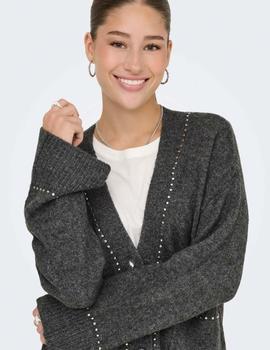 Chaqueta Only Tachas gris