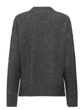 Chaqueta Only Tachas gris