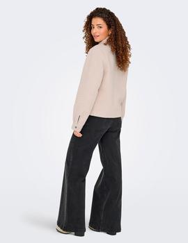 Chaqueta Only Malo Borreguillo beige