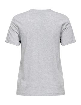Camiseta Only Nita lazo gris