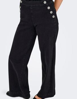Pantalon Only Madison Botones negro