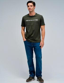 Camiseta Salsa Logo kaki