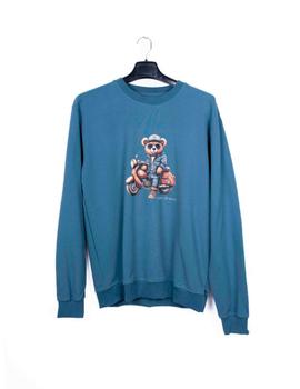 Sudadera Yellow Oso Vespa mostaza